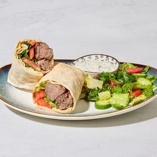 14.Beef Kabob Wrap