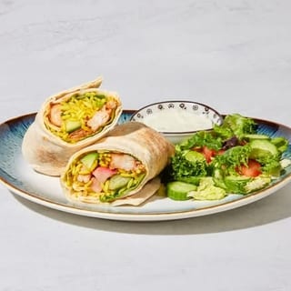Spicy Shrimp Wrap
