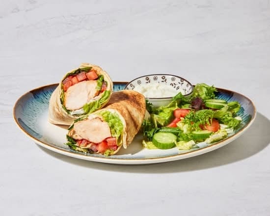 15.Chicken Kabob Wrap.