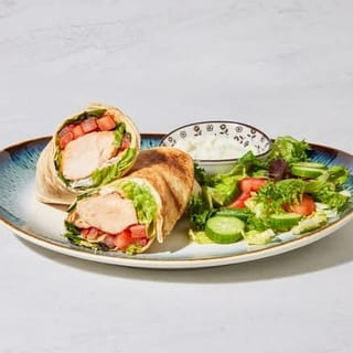 15.Chicken Kabob Wrap