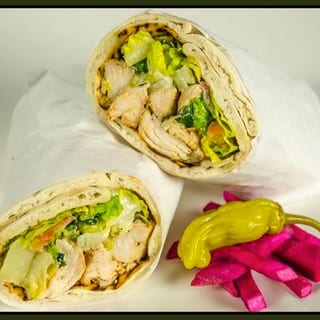 #15 Chicken Kebab Wrap