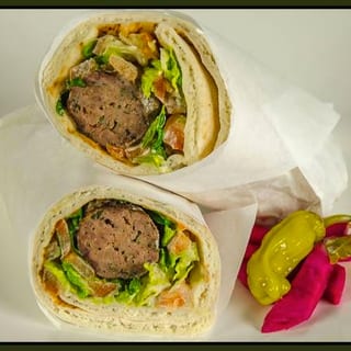 #16 Kafta Kebab Wrap