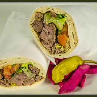 #14 Beef Kebab Wrap